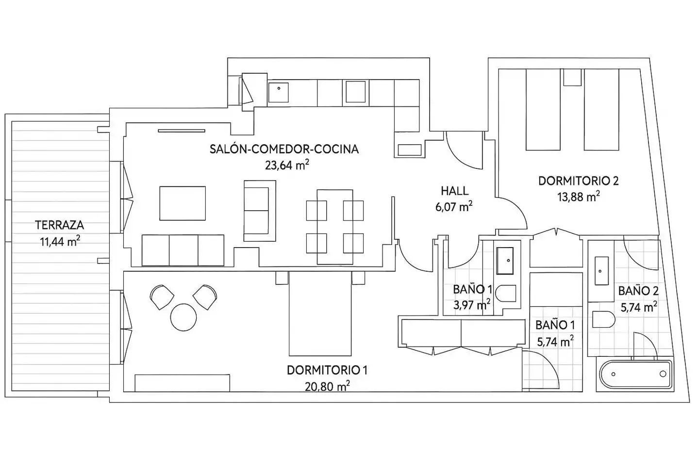 Wohnung mit Pool zum Verkauf in Calle de Fuencarral, imagen 23