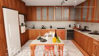 Kitchen of Single-family semi-detached for sale in Burriana / Borriana  with Air Conditioner, Heating and Terrace
