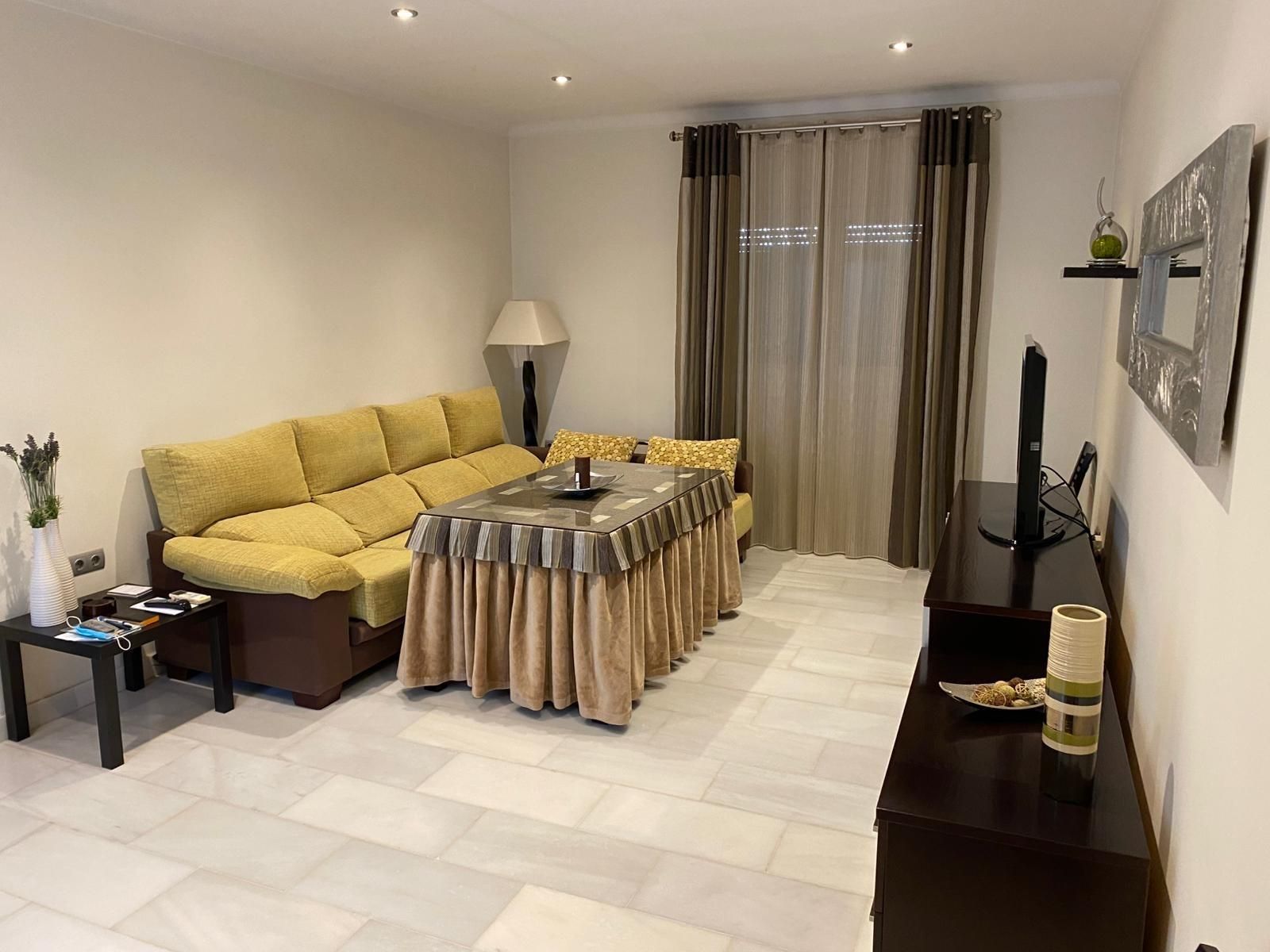 Living room of House or chalet for sale in Marchena  with Private garden