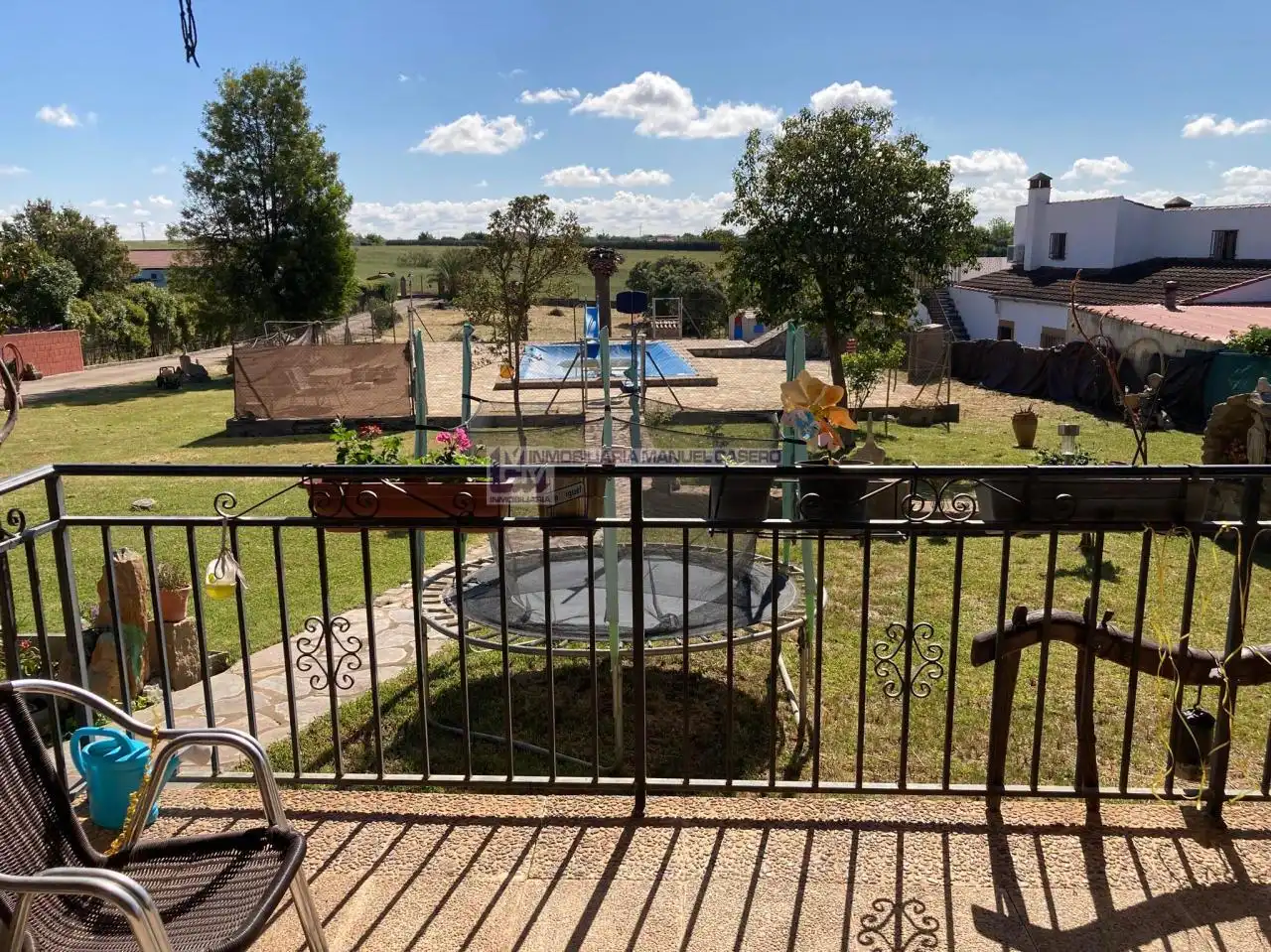 Piscina de Casa o xalet en venda en Cáceres amb Calefacció, Jardí privat i Terrassa