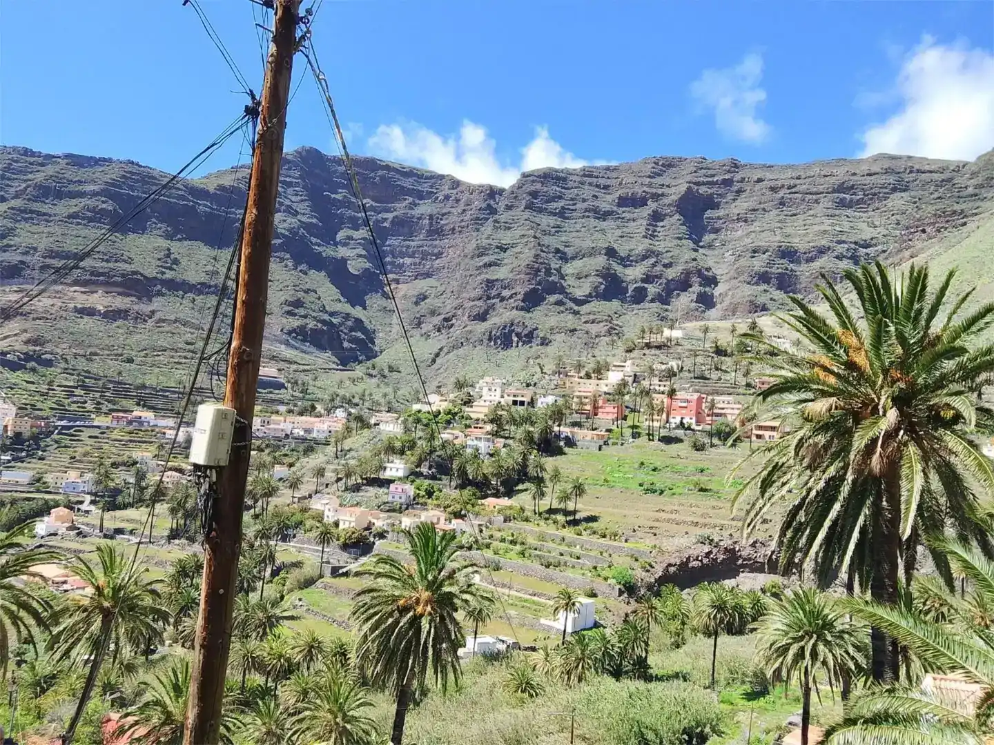 Vista exterior de Pis en venda en Valle Gran Rey amb Jardí privat, Moblat i Balcó
