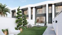 Exterior view of Single-family semi-detached for sale in Mutxamel  with Terrace and Swimming Pool