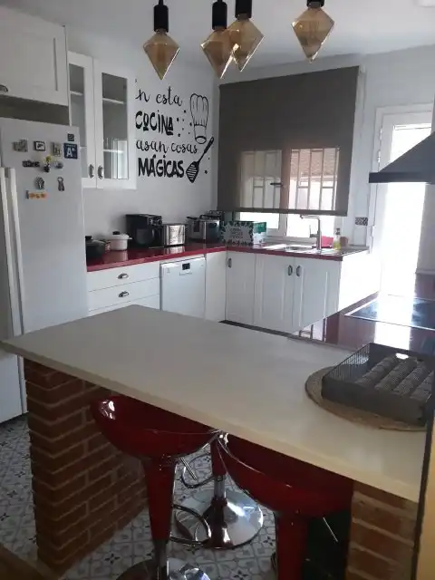 Cocina de Casa adosada en venta en Esparreguera con Aire acondicionado, Calefacción y Parquet