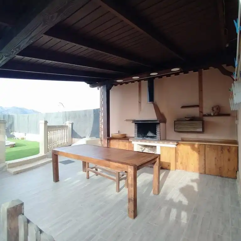 Terrassa de Casa o xalet en venda en Orihuela amb Aire condicionat, Jardí privat i Terrassa
