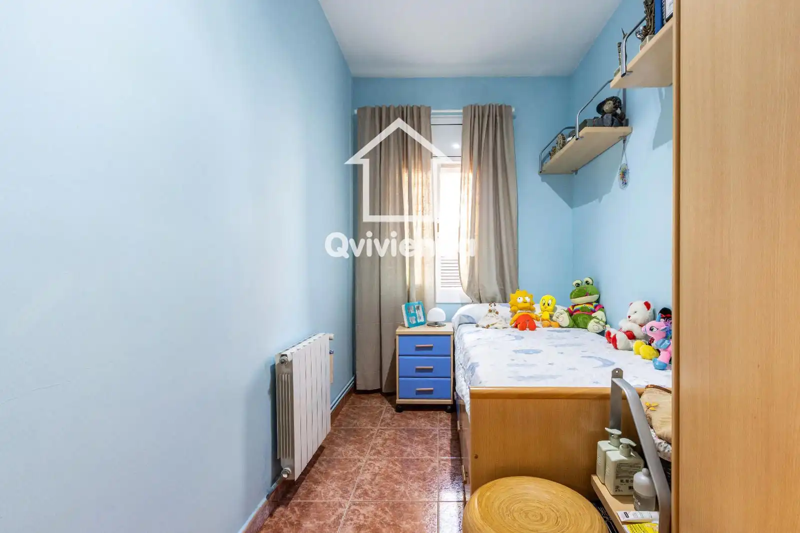 Bedroom of Flat for sale in Sabadell  with Air Conditioner, Heating and Terrace