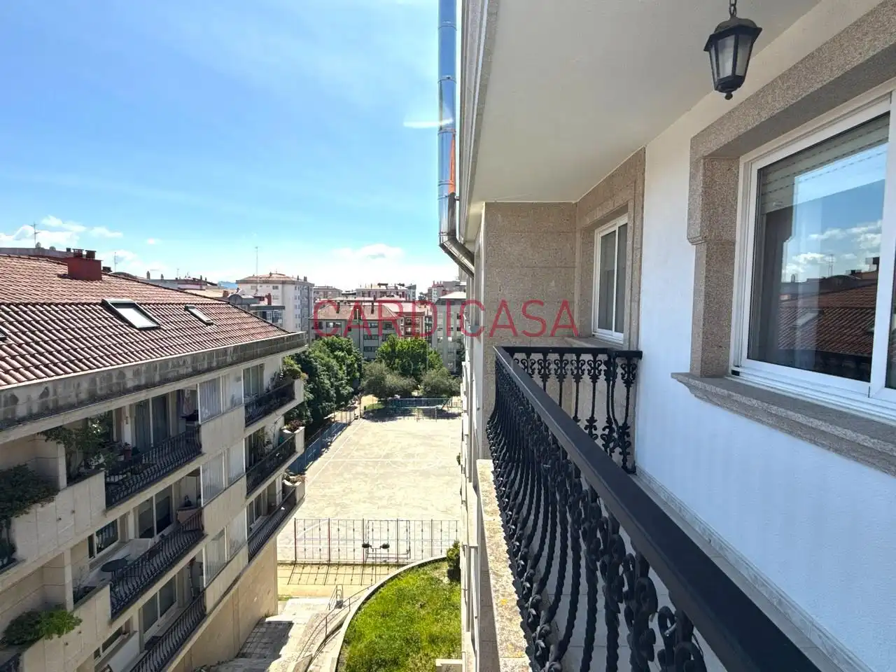 Terraza de Dúplex en venta en Vigo  con Calefacción, Parquet y Terraza
