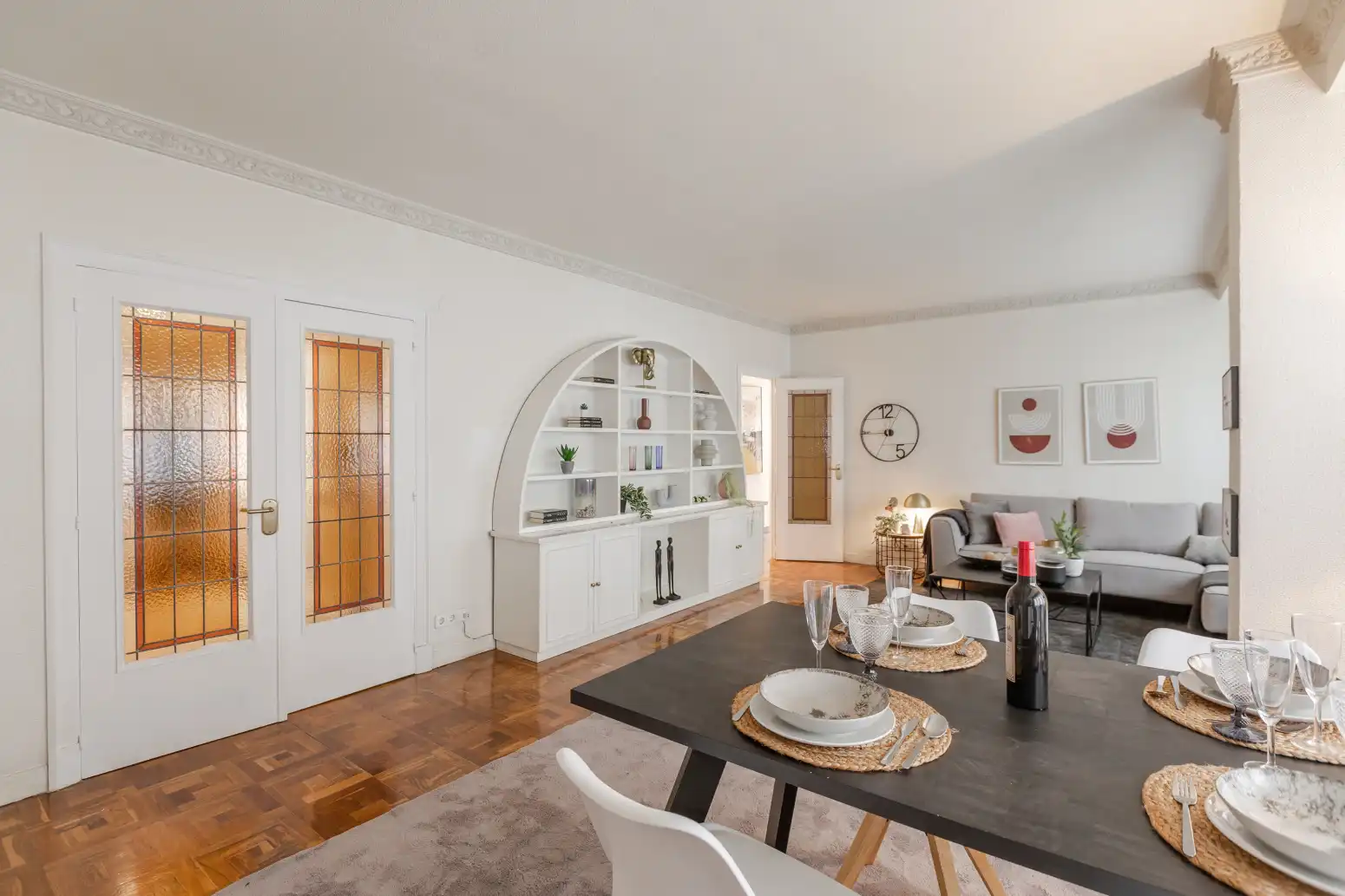 Comedor de Piso en venta en  Pamplona / Iruña con Calefacción y Parquet