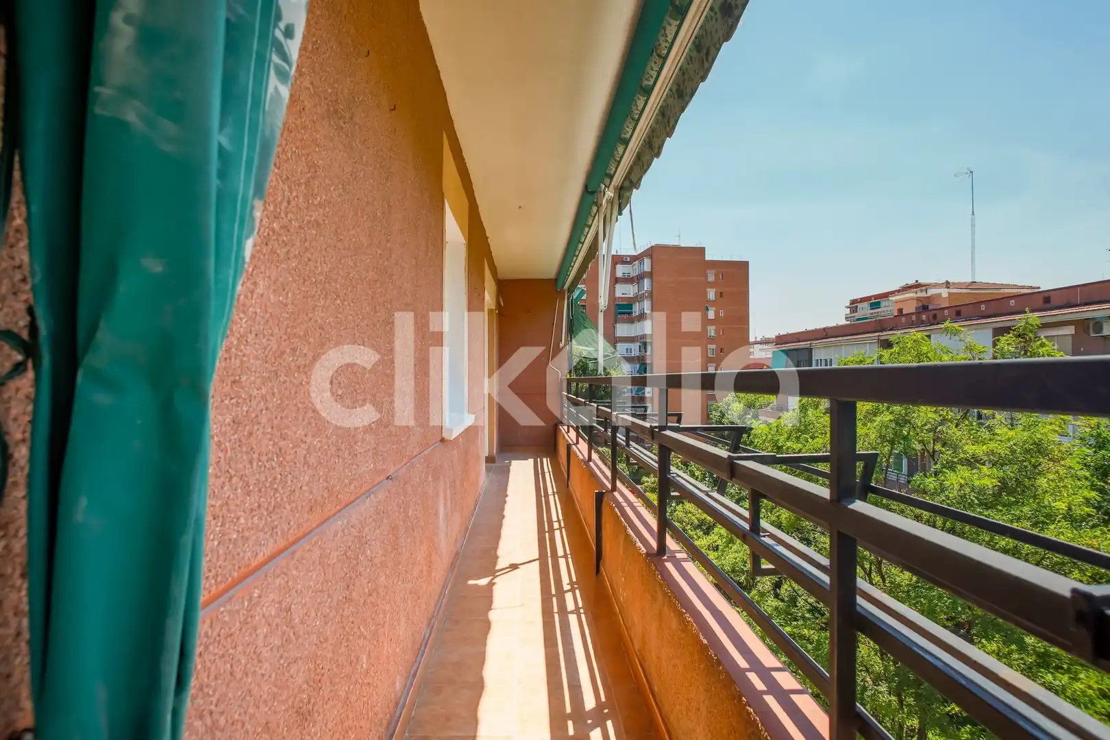 Terrasse von Wohnung zur Miete in Leganés mit Heizung und Terrasse