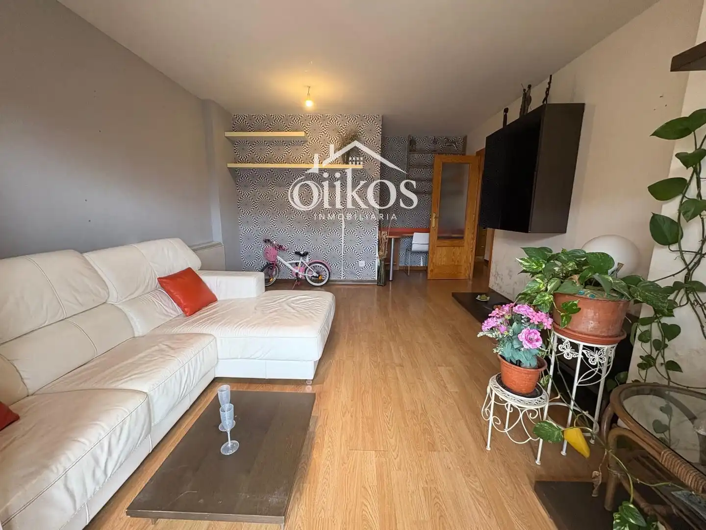 Sala de estar de Piso en venta en Terradillos con Calefacción, Trastero y Amueblado