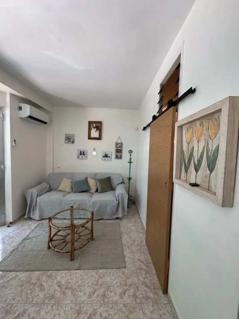 Sala de estar de Piso de alquiler en Lloret de Mar con Aire acondicionado, Terraza y Amueblado