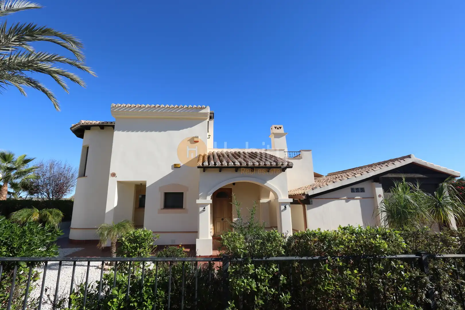 Vista exterior de Casa o chalet en venta en Fuente Álamo de Murcia con Aire acondicionado, Calefacción y Jardín privado