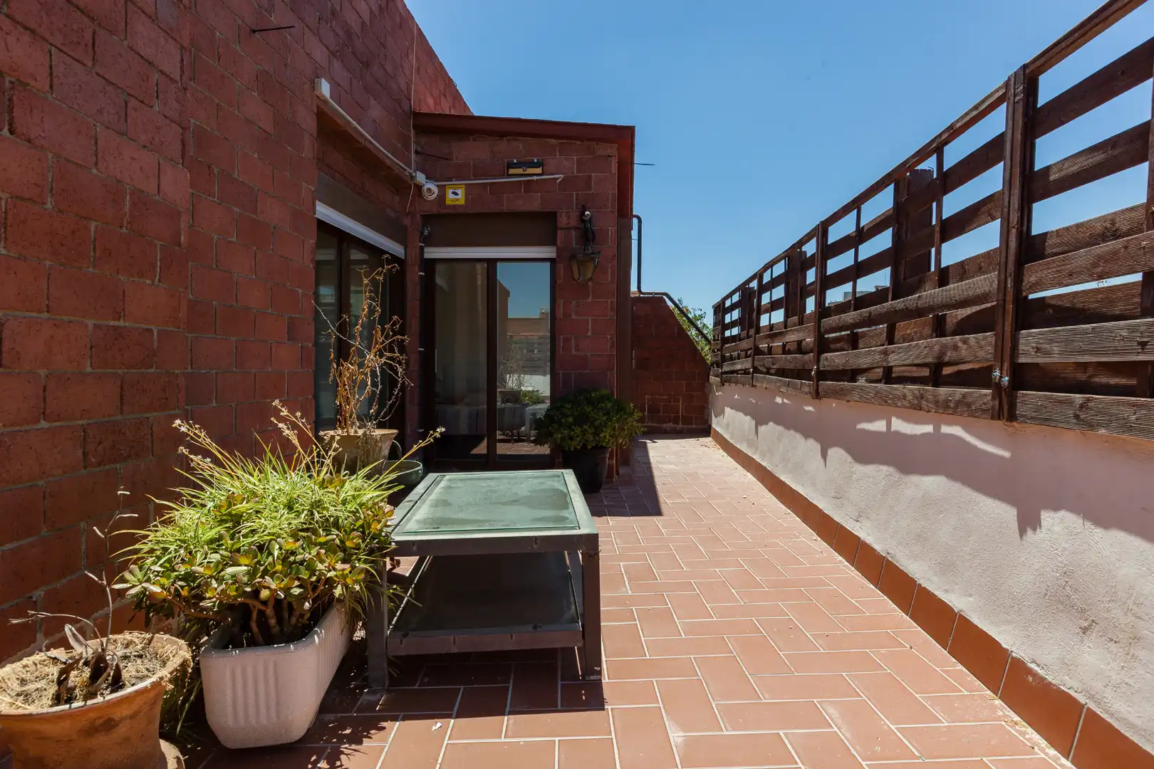 Terrasse von Dachboden zum Verkauf in Barcelona mit Klimaanlage, Terrasse und Abstellraum