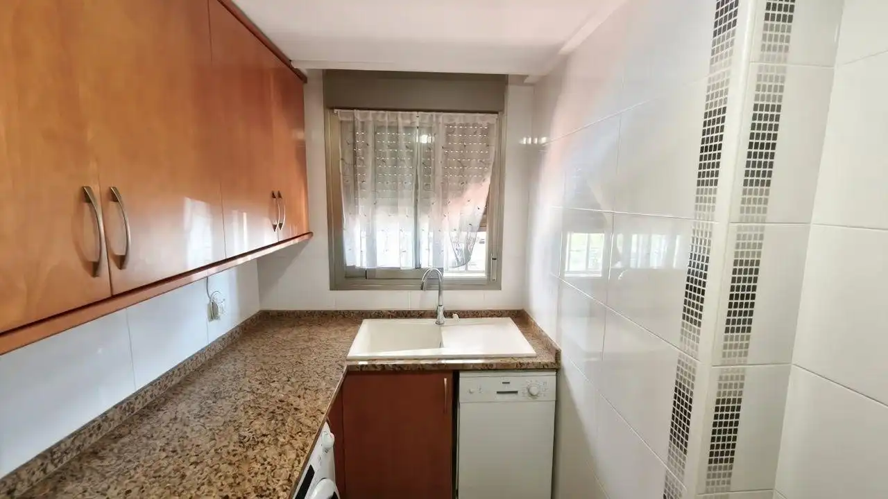 Cuina de Apartament en venda en Oropesa del Mar / Orpesa amb Aire condicionat, Moblat i Balcó