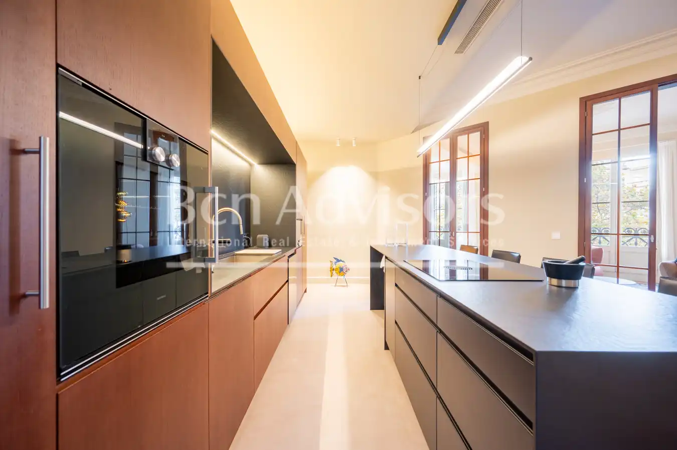Cocina de Piso en venta en Barcelona con Aire acondicionado, Calefacción y Parquet