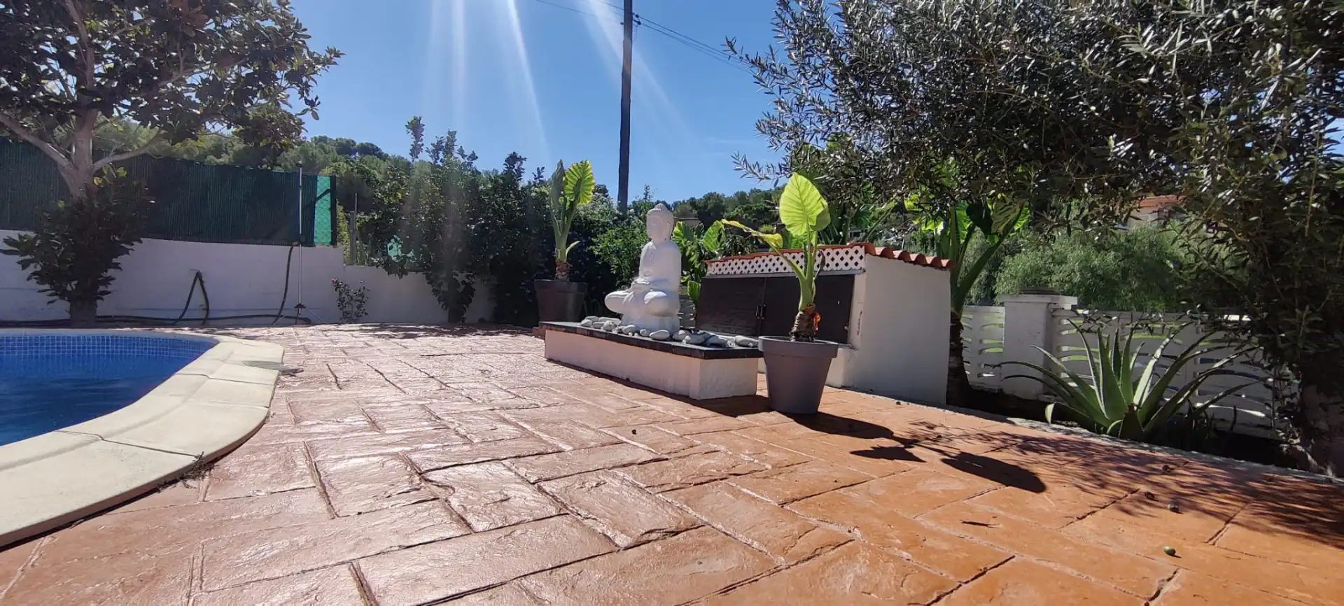 Terraza de Casa o chalet en venta en Cunit con Aire acondicionado, Calefacción y Jardín privado