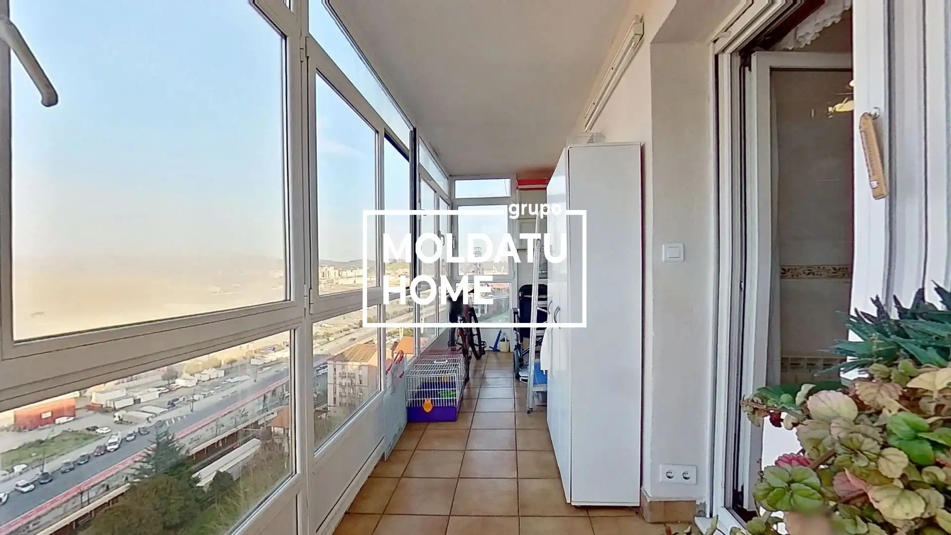 Bedroom of Flat for sale in Sestao   with Heating and Terrace