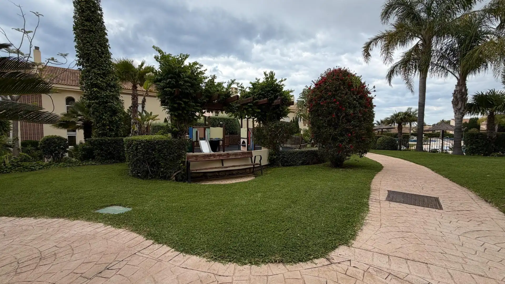 Garden of Flat for sale in Altea
