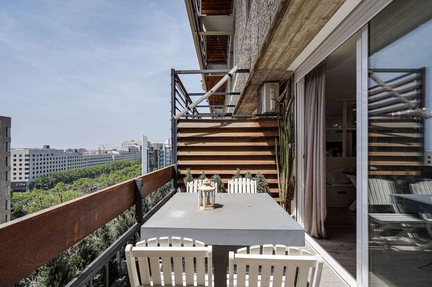 Terrace of Flat for sale in  Barcelona Capital  with Air Conditioner, Heating and Terrace