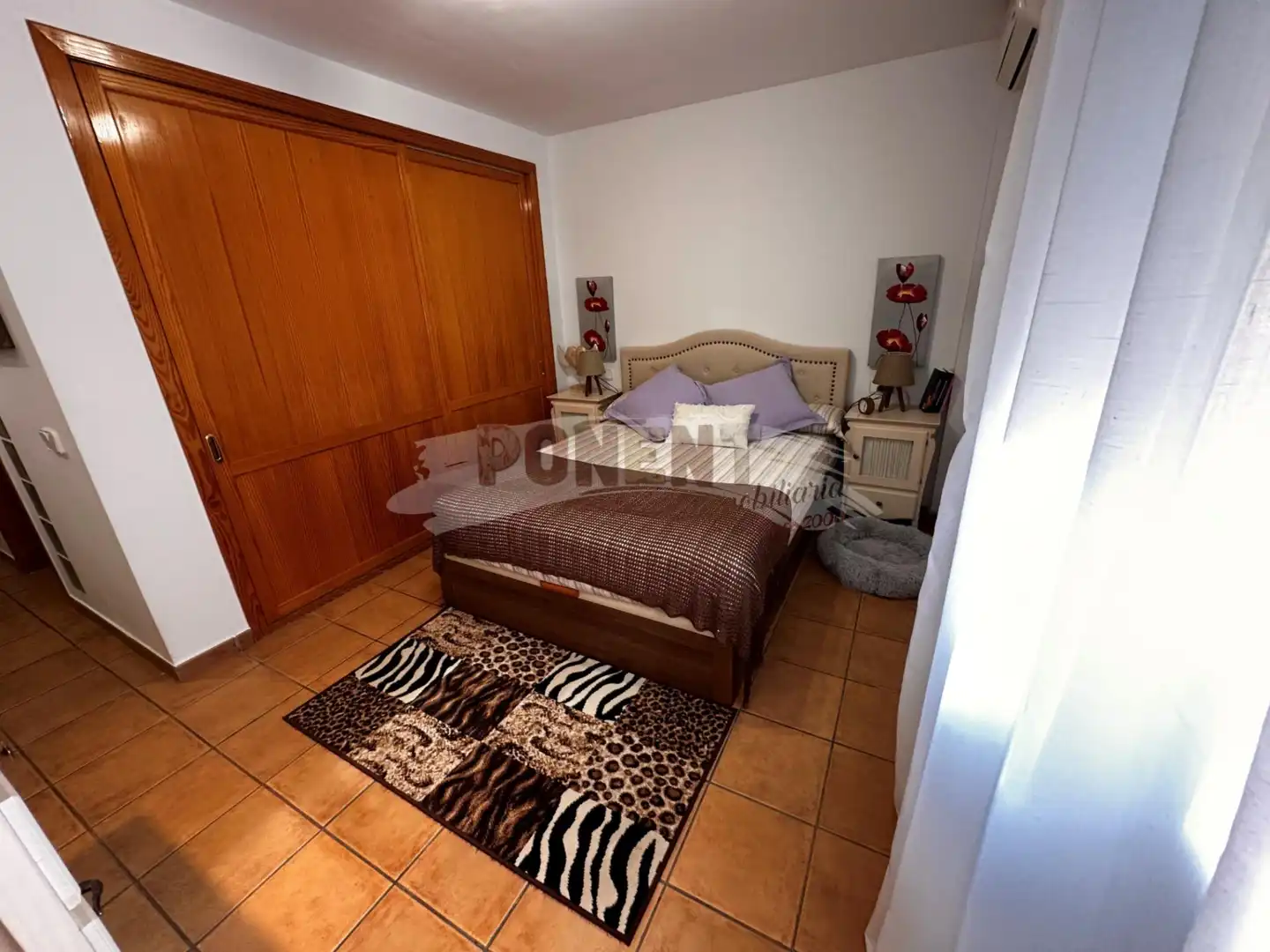 Schlafzimmer von Erdgeschoss zum Verkauf in Santa Eulària des Riu mit Klimaanlage, Terrasse und Abstellraum