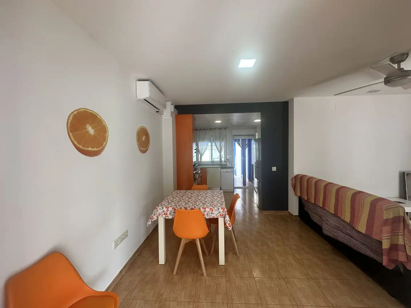 Dining room of Houses for rent in Chilches / Xilxes  with Air Conditioner, Heating and Terrace