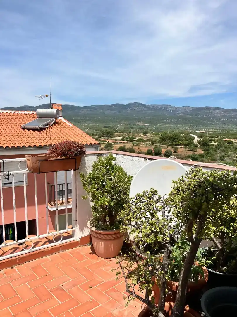 Terrassa de Casa adosada en venda en Vilanova d'Alcolea
