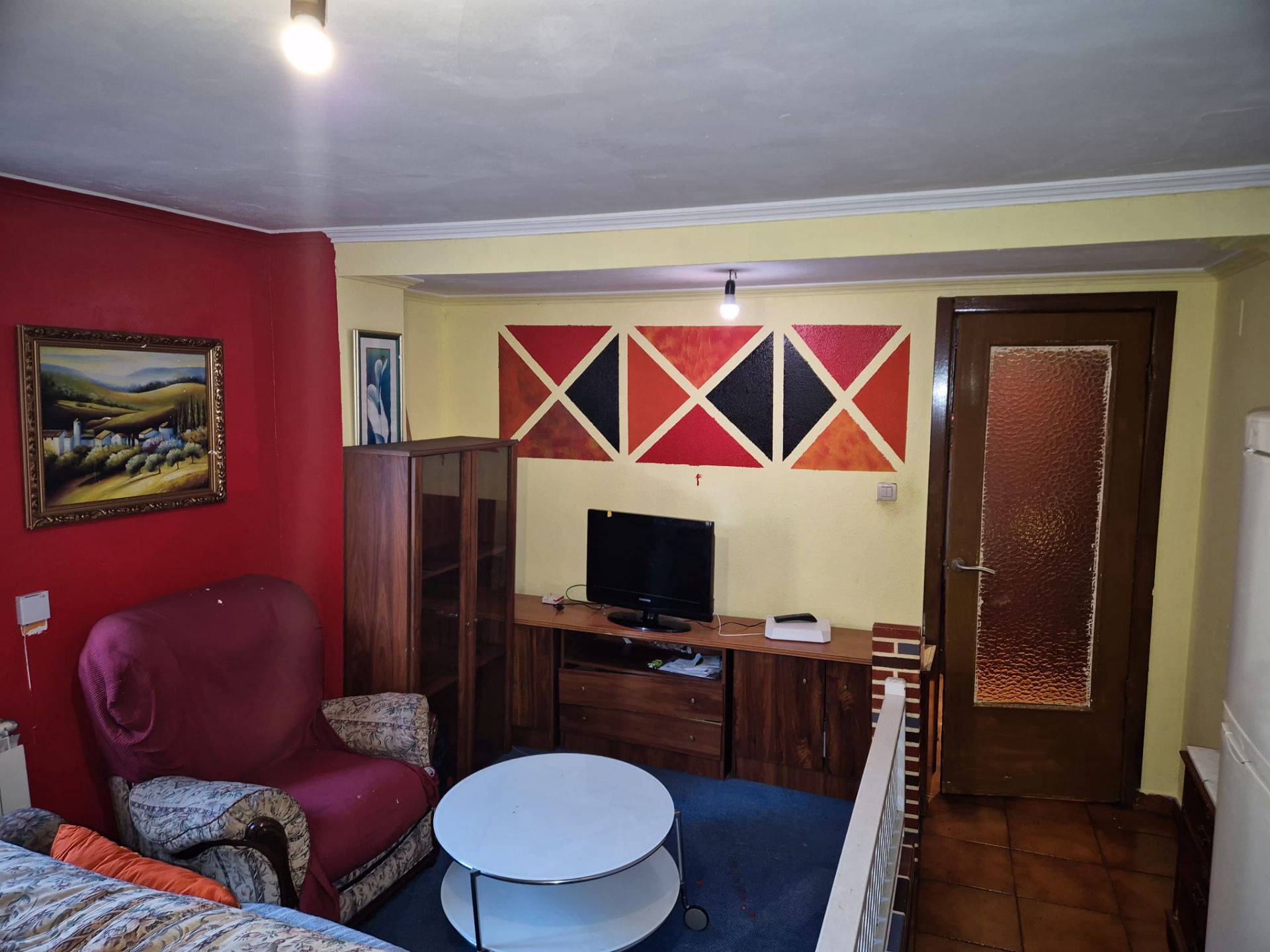 Sala de estar de Piso en venta en Salvatierra / Agurain con Amueblado