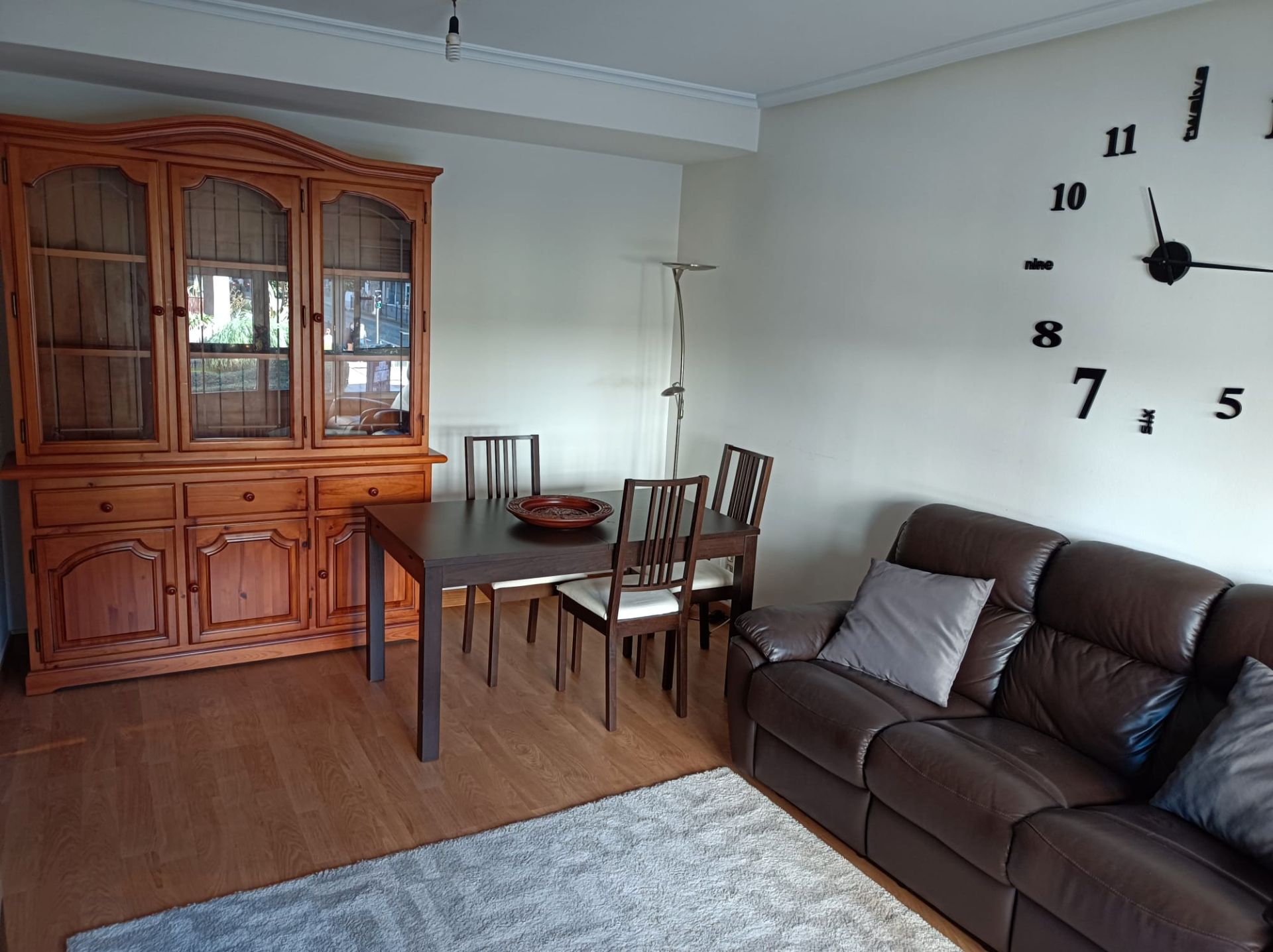 Living room of Flat for sale in Oviedo   with Heating, Parquet flooring and Storage room