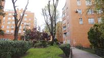 Exterior view of Flat for sale in  Madrid Capital  with Air Conditioner, Heating and Private garden