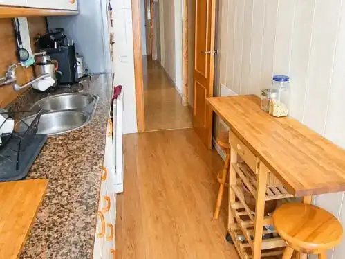 Kitchen of Flat for sale in Badalona  with Air Conditioner