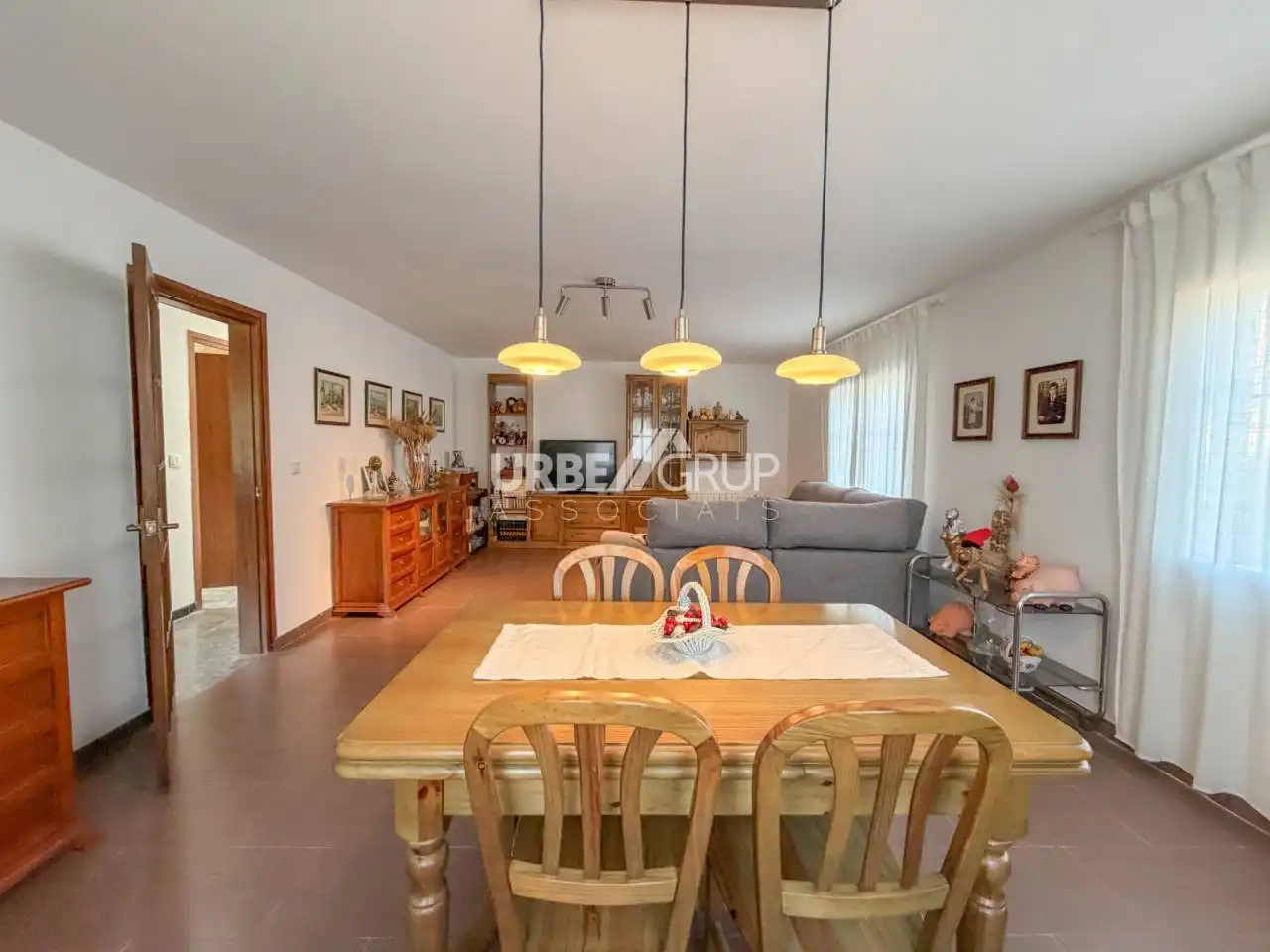 Living room of Houses for sale in Terrassa  with Heating and Private garden