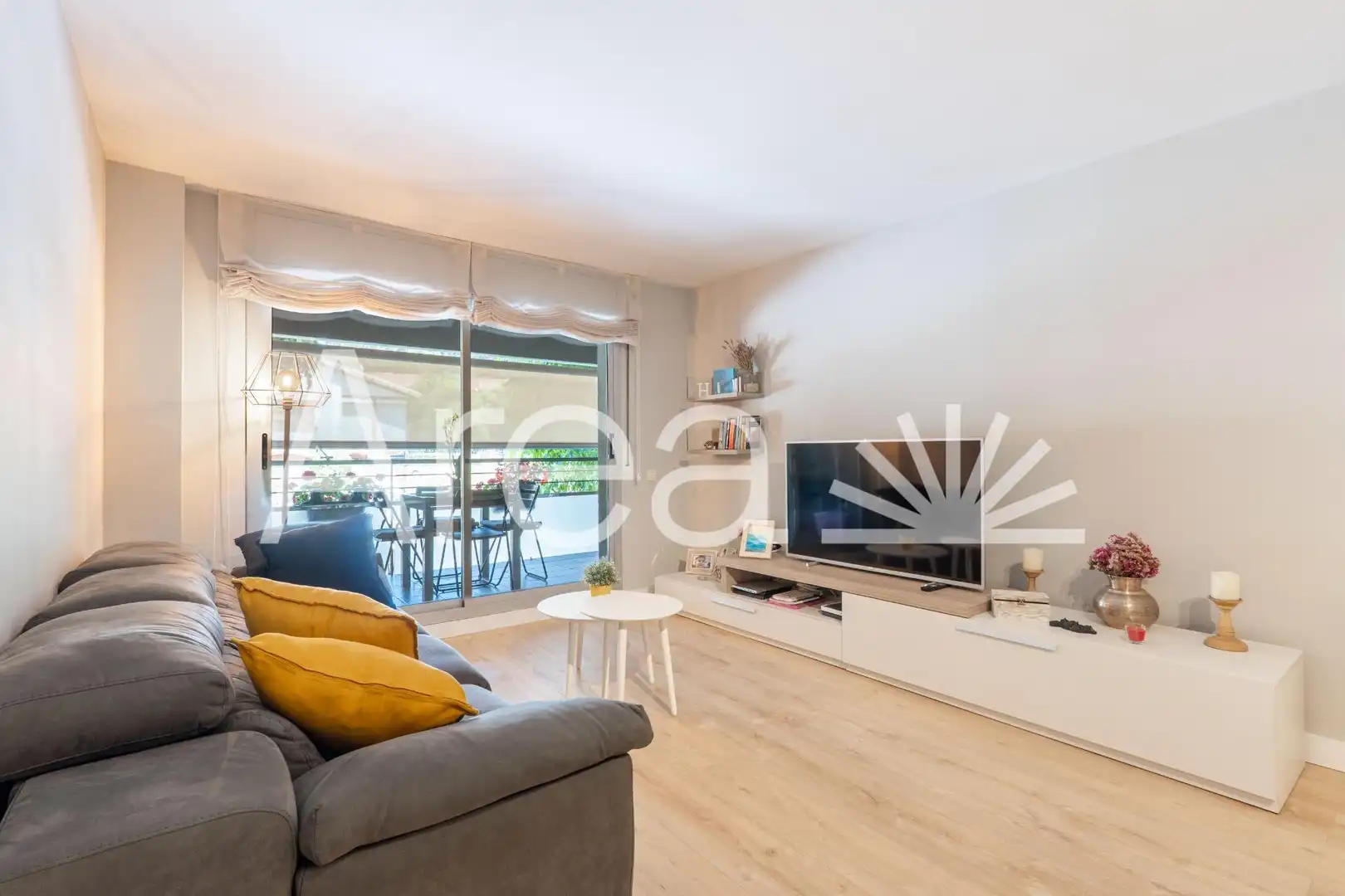 Living room of Flat for sale in Mataró  with Air Conditioner, Heating and Terrace