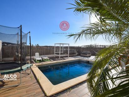 Swimming pool of Single-family semi-detached for sale in Torrox  with Terrace and Swimming Pool
