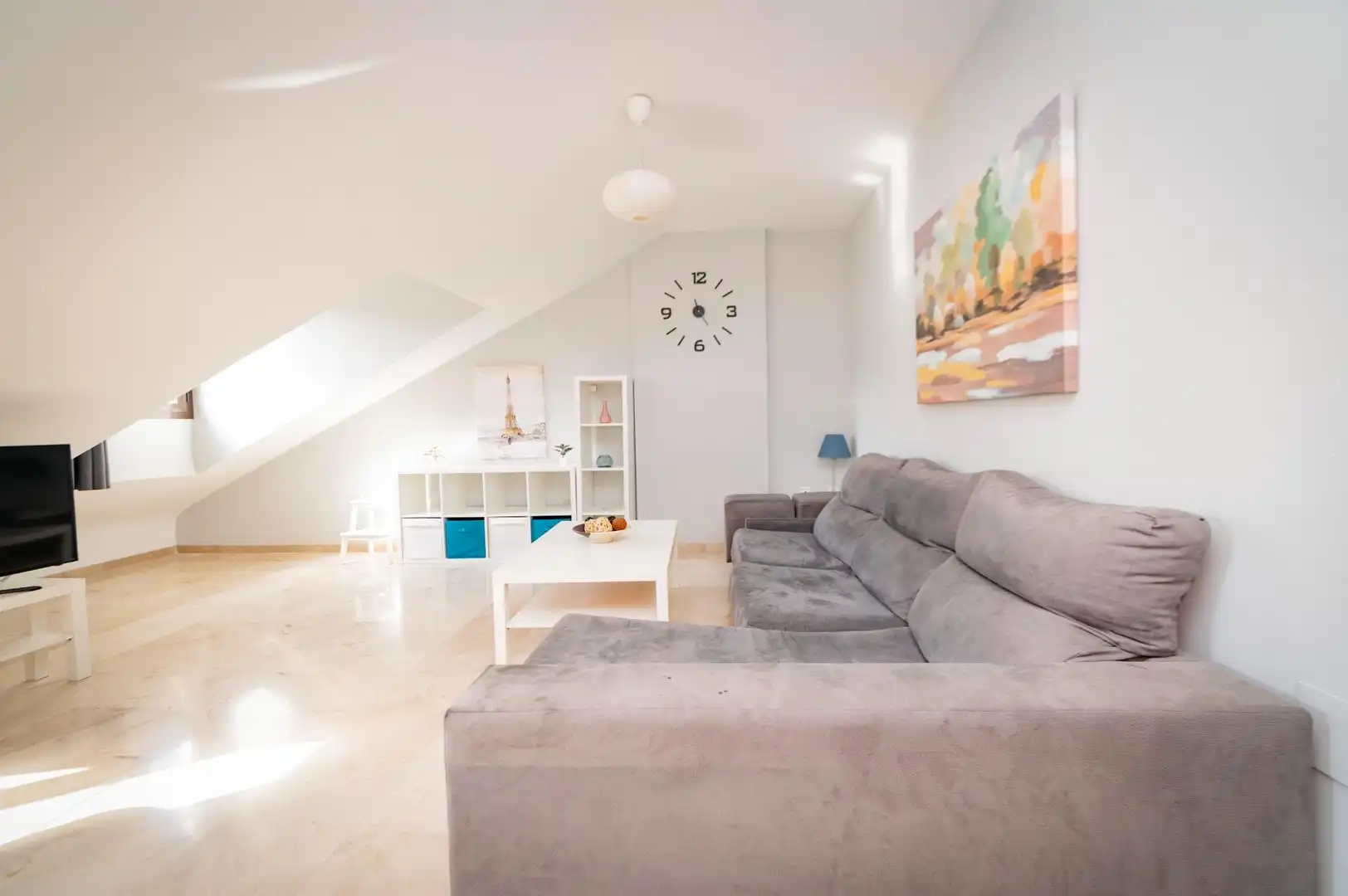 Sala d'estar de Àtic en venda en Antequera amb Aire condicionat
