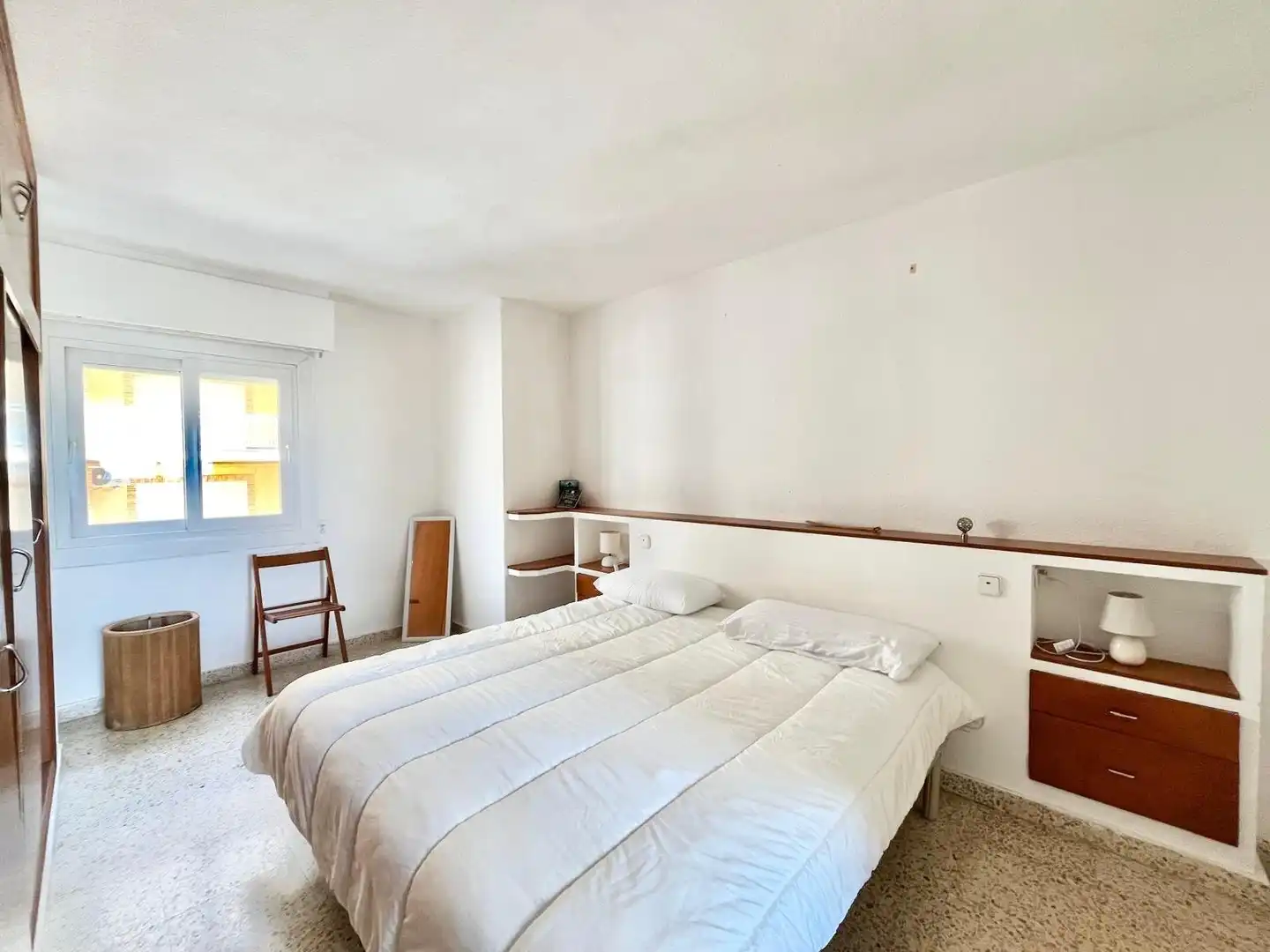 Bedroom of Flat for rent in Torrevieja  with Heating, Parquet flooring and Terrace