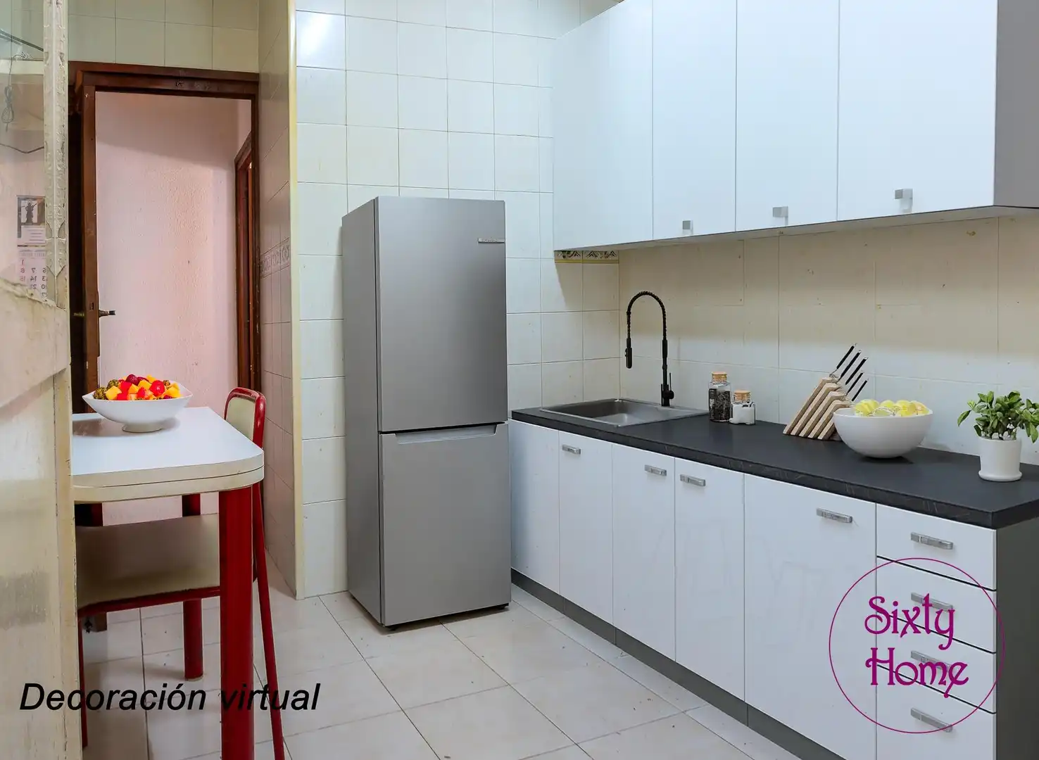 Cocina de Piso en venta en Huesca con Calefacción y Amueblado