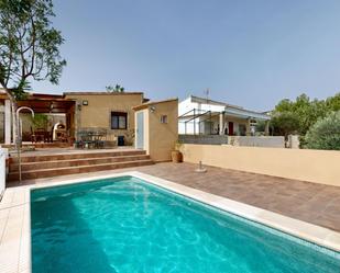 Swimming pool of House or chalet for sale in Montroy  with Terrace, Storage room and Swimming Pool