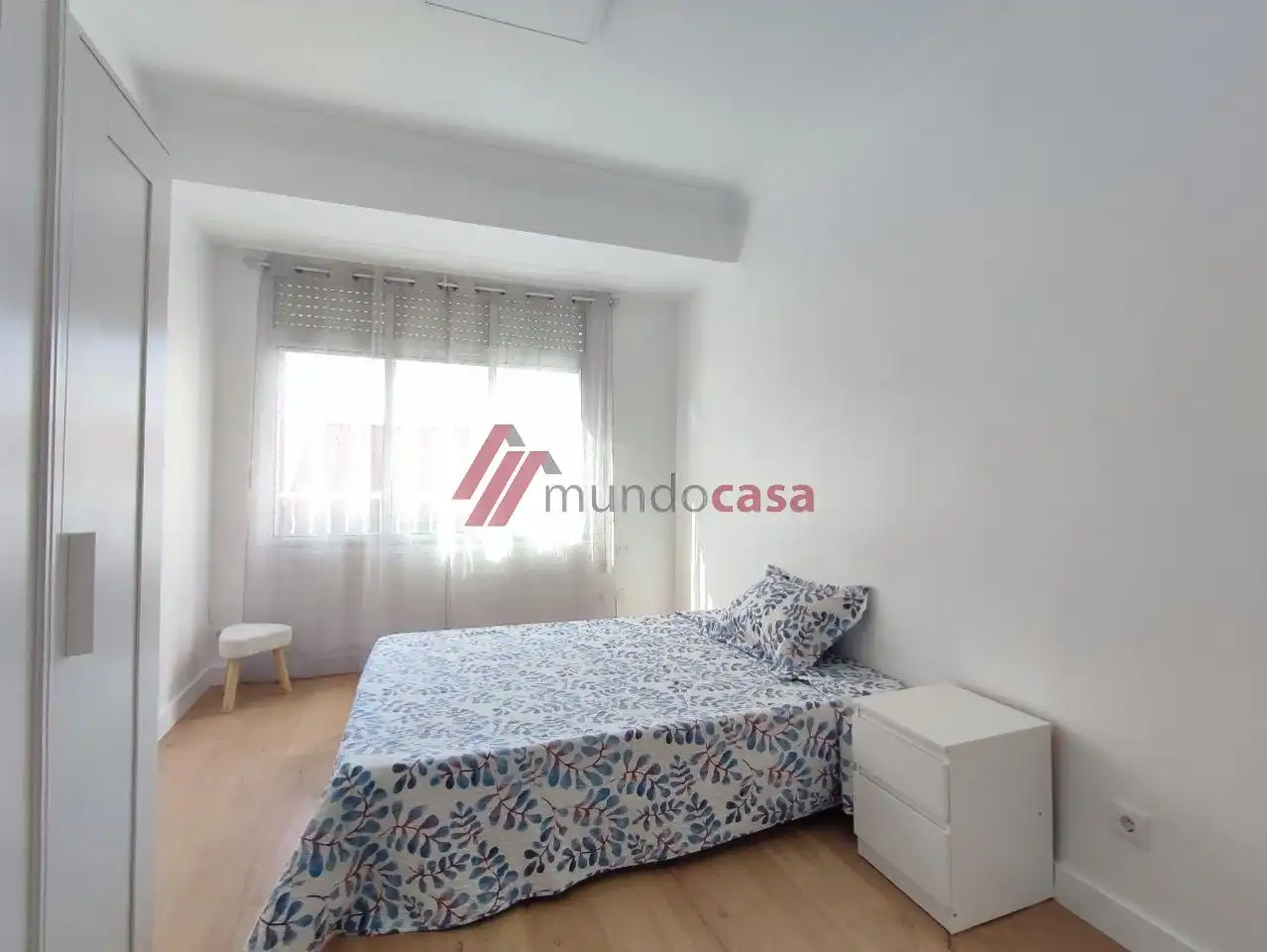 Schlafzimmer von Wohnung zur Miete in Narón mit Heizung und Möbliert