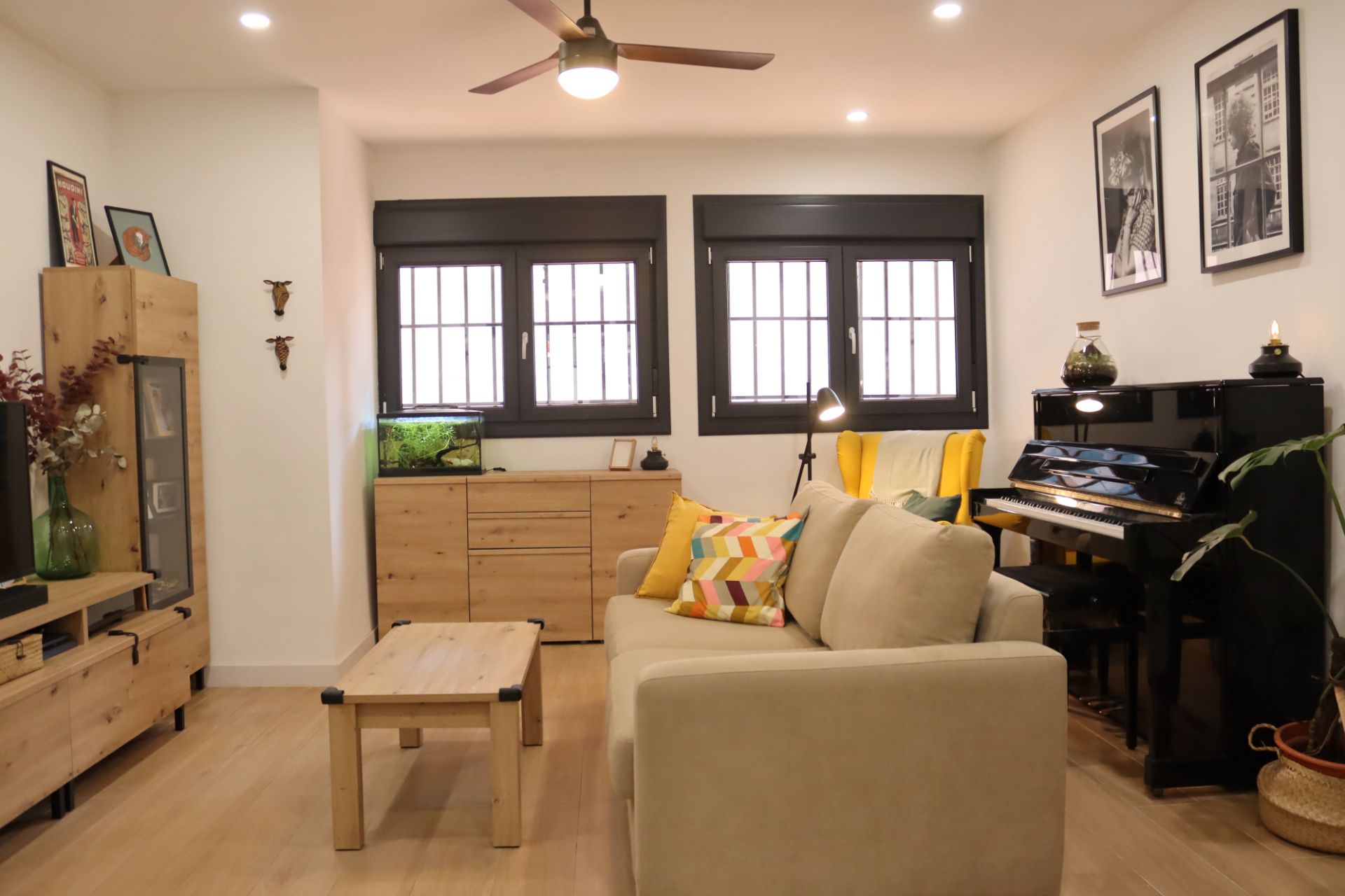 Living room of Flat for sale in Málaga Capital  with Air Conditioner, Heating and Terrace