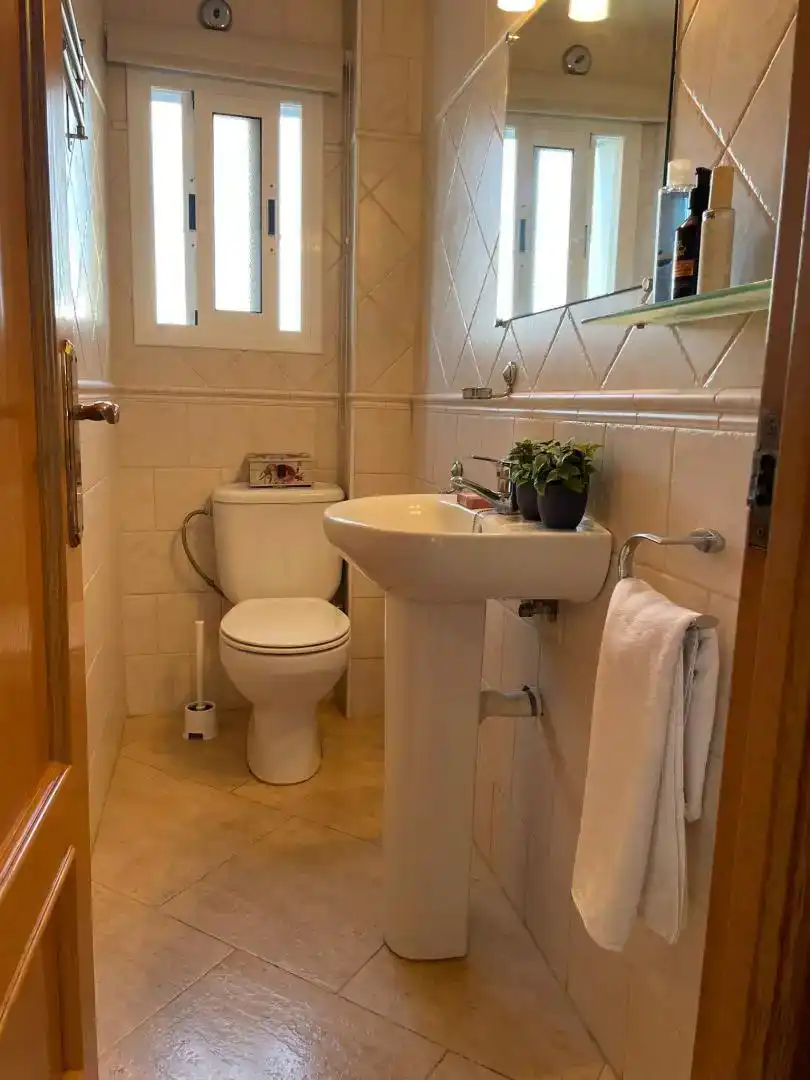 Bathroom of Flat for rent in Calafell  with Air Conditioner