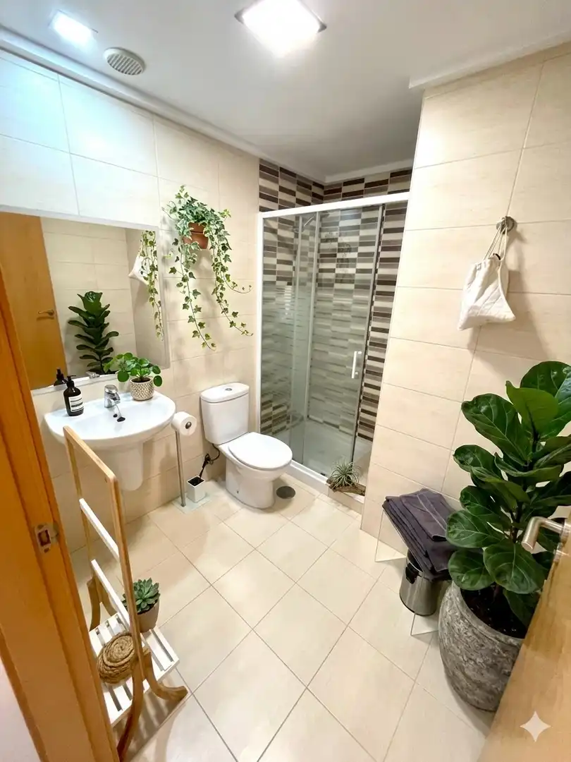 Bathroom of Apartments for rent in Altea  with Air Conditioner, Heating and Terrace