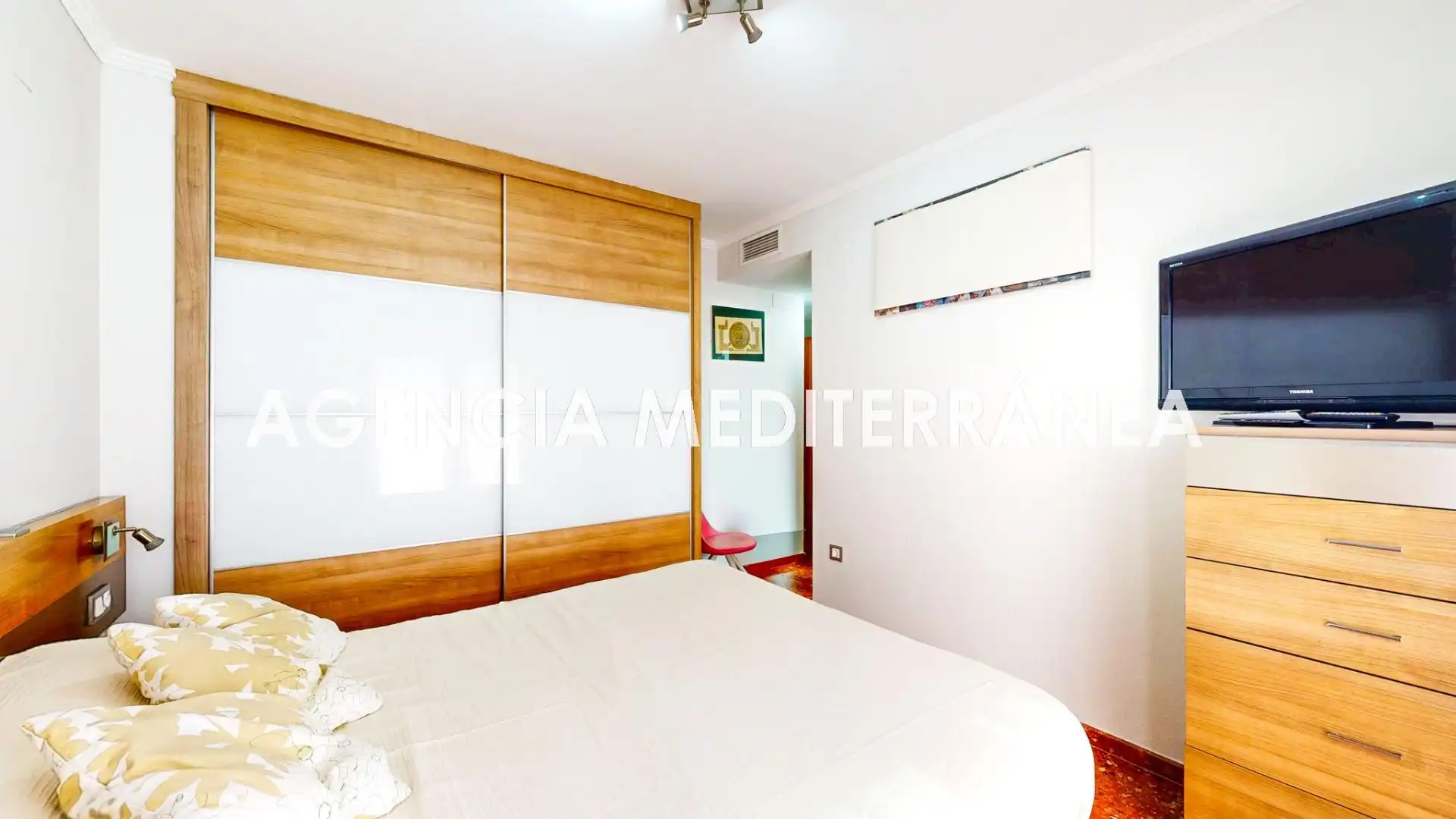 Bedroom of Flat for sale in Alfafar  with Air Conditioner