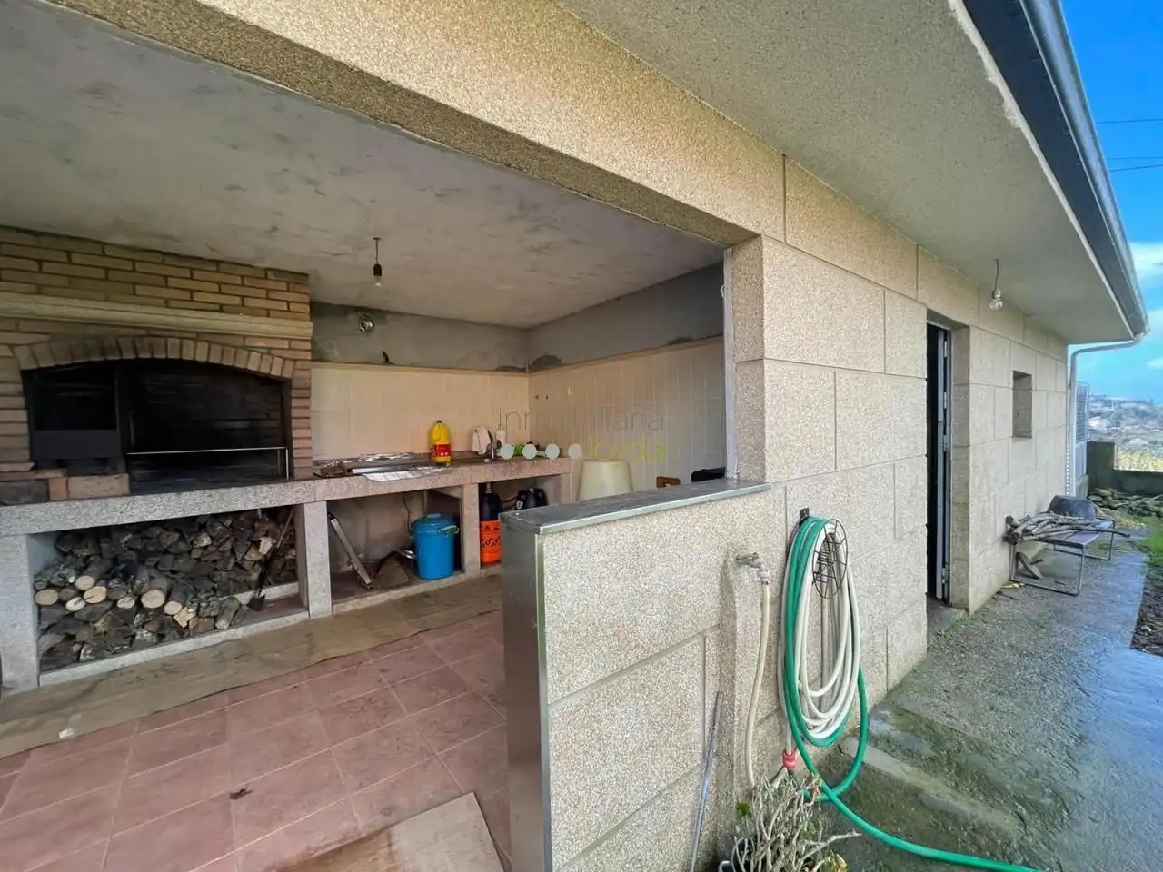 Cocina de Casa o chalet en venta en Vigo  con Jardín privado, Parquet y Terraza