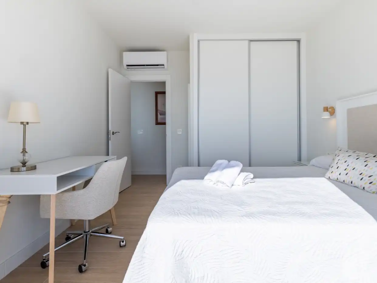 Bedroom of Flat for rent in La Herradura