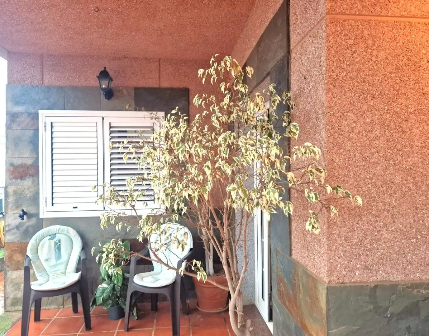 Terraza de Casa o chalet en venta en Vega de San Mateo con Jardín privado, Terraza y Internet