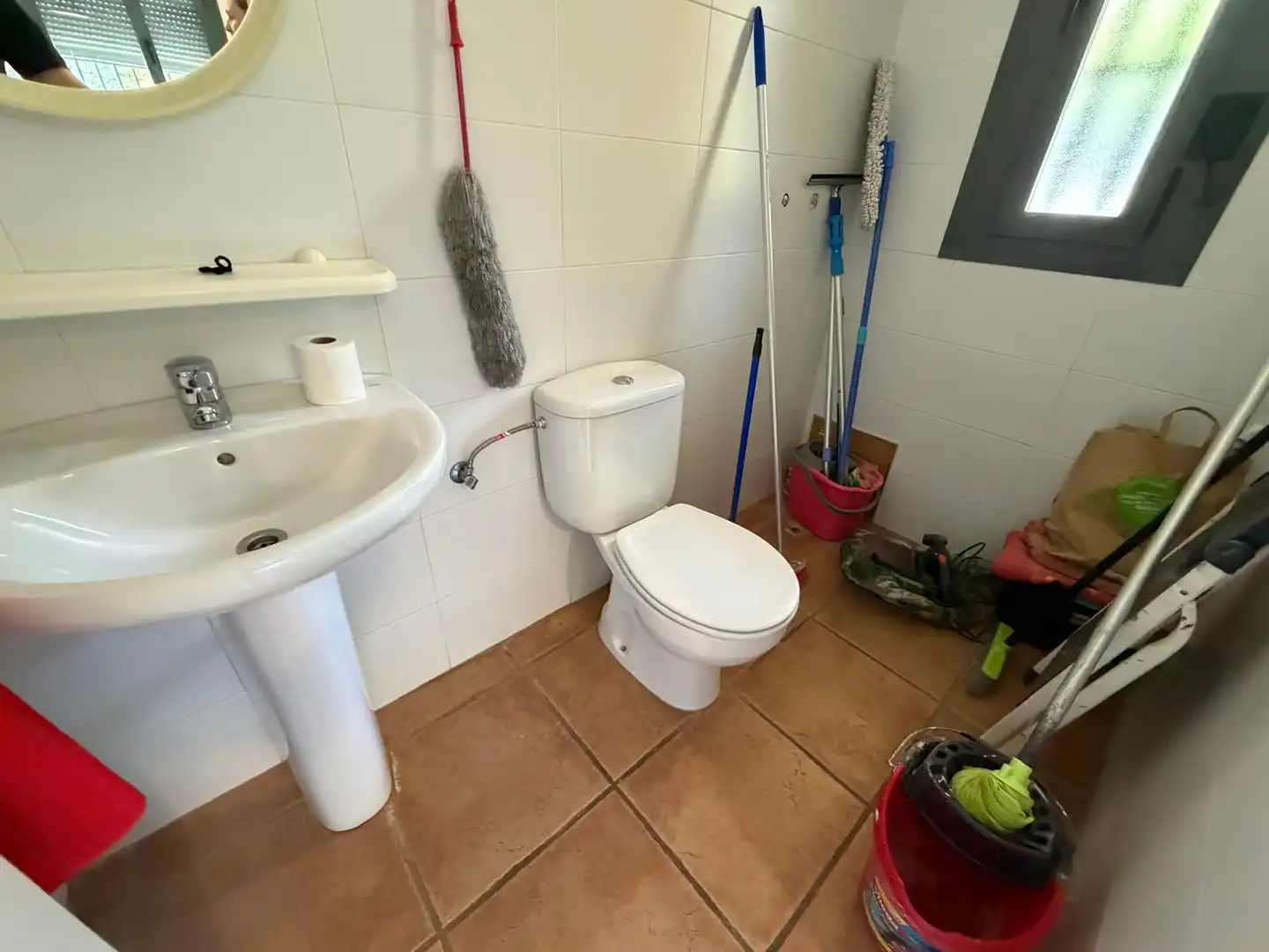 Baño de Casa o chalet de alquiler en Torrelodones con Calefacción, Jardín privado y Parquet