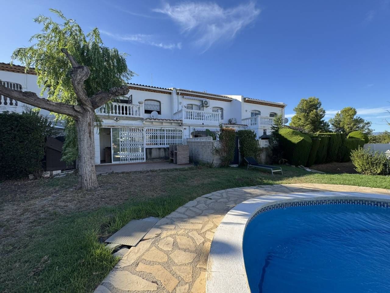 Jardí de Casa adosada en venda en Mont-roig del Camp amb Jardí privat, Terrassa i Piscina comunitària