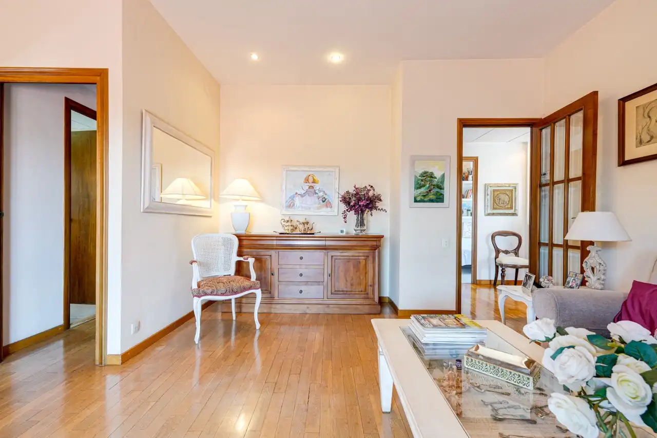 Sala d'estar de Àtic en venda en Barcelona amb Aire condicionat, Calefacció i Terrassa