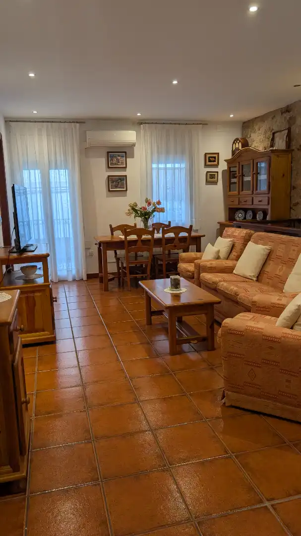 Sala de estar de Piso en venta en Sant Feliu de Guíxols con Aire acondicionado, Calefacción y Terraza