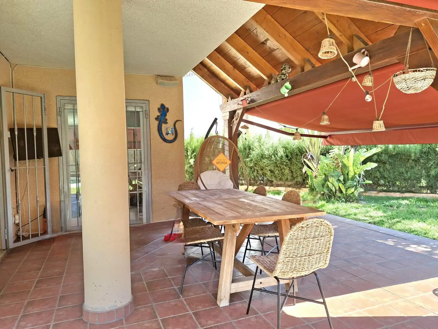 Terraza de Casa o chalet en venta en Paterna con Aire acondicionado, Calefacción y Jardín privado