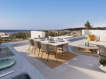 Penthouse with pool for sale in Costa Natura
